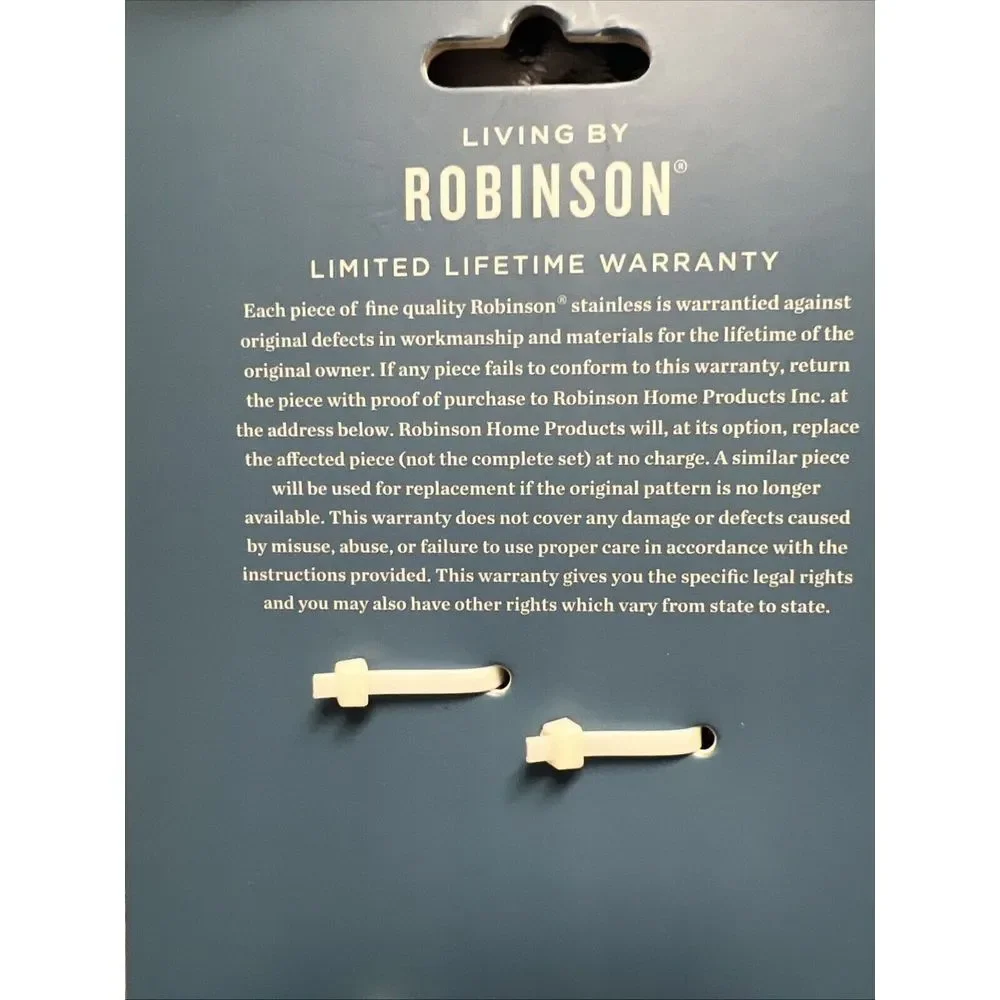 ROBINSON Stainless Steel‎ Dinner Knives Set of 6